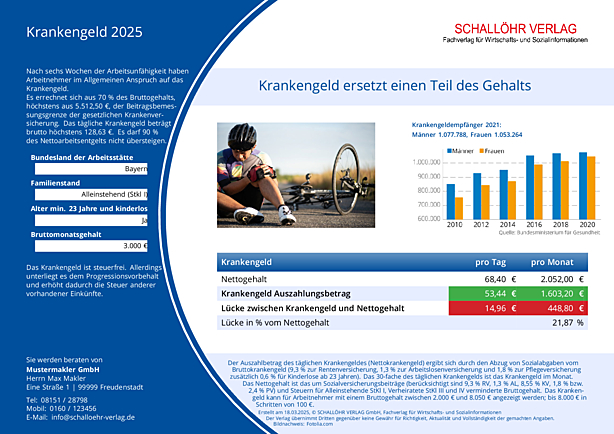 SV-Formular Krankengeld
